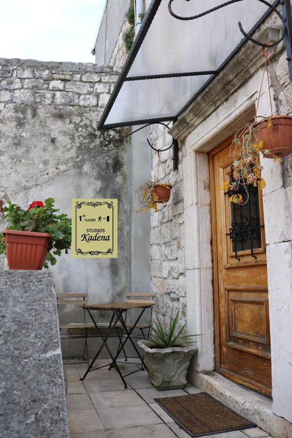 Studios Kadena Trogir - 18Th Century Stone House Dış mekan fotoğraf